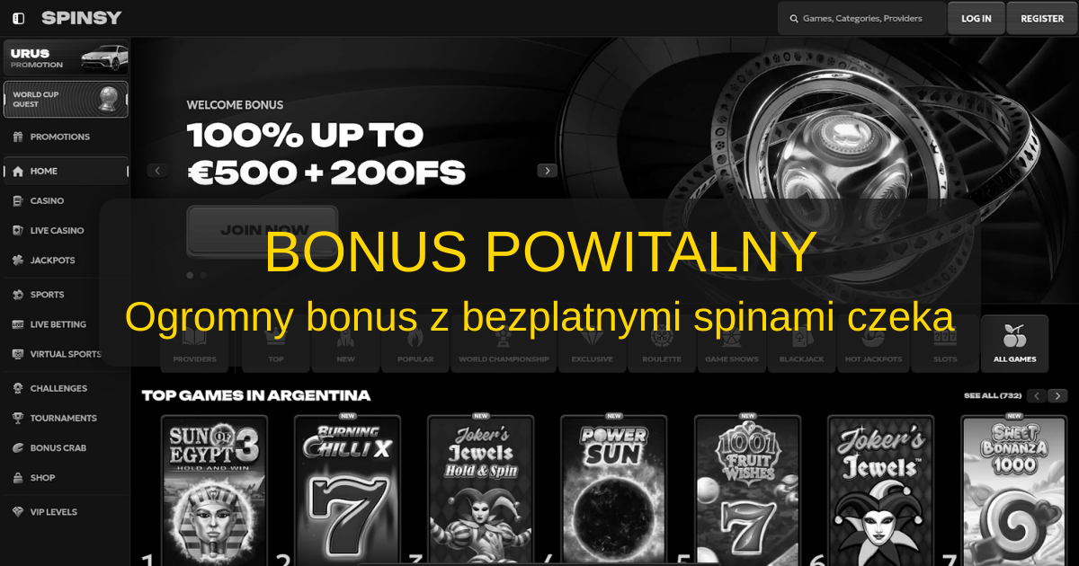 Spinsy Casino Polska